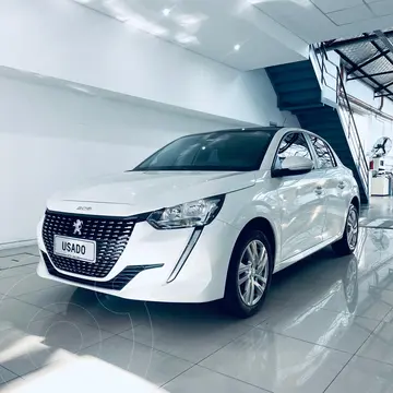 Peugeot 208 Active 1.6 usado (2021) color Blanco precio $19.900.000