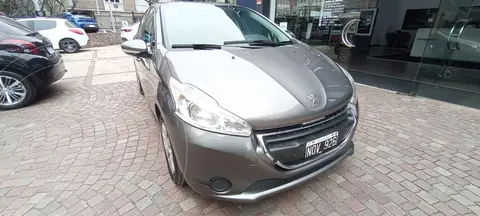 Peugeot 208 Active 1.5 usado (2014) color Gris Lunar precio $5.800.000