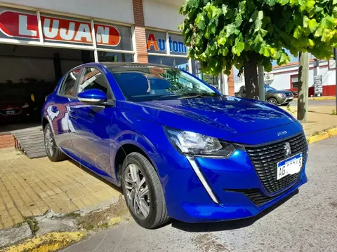 Peugeot 208 Allure 1.6 Tiptronic usado (2023) color Azul financiado en cuotas(anticipo $3.000.000 cuotas desde $200.000)