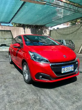 Peugeot 208 Feline 1.6 usado (2019) color Rojo precio $7.500.000