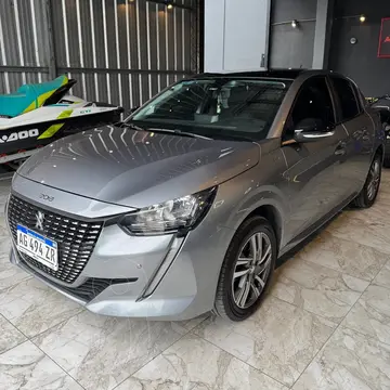 Peugeot 208 Allure 1.6 Pack usado (2024) color Gris Aluminium financiado en cuotas(anticipo $4.999.999)