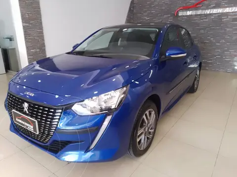 Peugeot 208 Allure 1.6 Tiptronic usado (2023) color Azul financiado en cuotas(anticipo $3.500.000 cuotas desde $200.000)