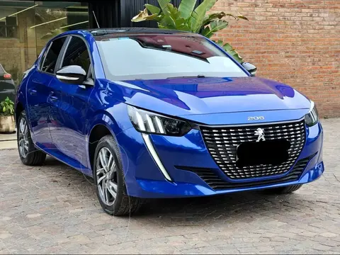 Peugeot 208 Feline 1.6 usado (2023) color Azul precio $16.500.000