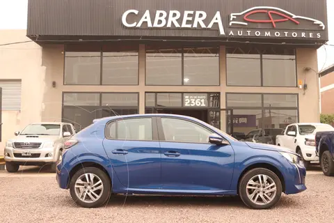 Peugeot 208 Allure 1.6 usado (2022) color Azul precio $22.000.000