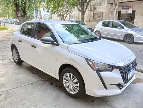 Peugeot 208 Like 1.2 usado (2020) color Blanco Banquise precio $21.000.000