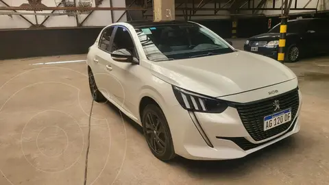Peugeot 208 Allure 1.6 usado (2024) color Blanco Banquise financiado en cuotas(anticipo $3.399.999)