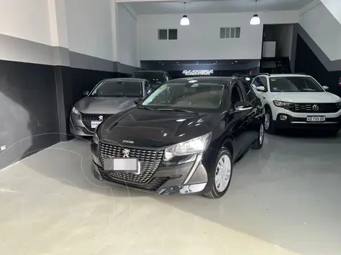 Peugeot 208 Active 1.6 usado (2021) color Negro financiado en cuotas(anticipo $9.000.000 cuotas desde $600.000)