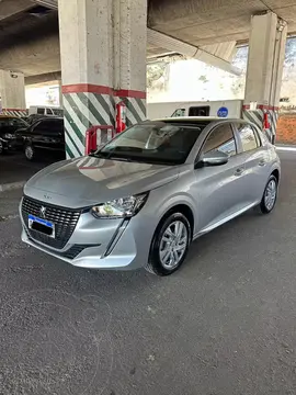 Peugeot 208 Active 1.6 usado (2020) color Gris financiado en cuotas(anticipo $2.500.000 cuotas desde $230.000)