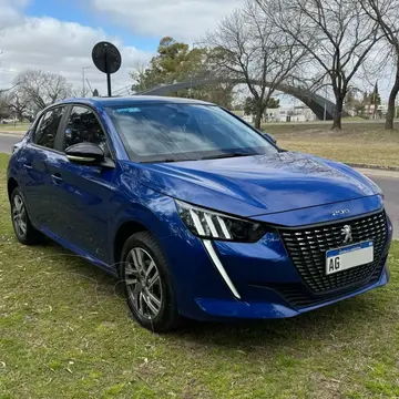 Peugeot 208 Feline 1.6 Tiptronic usado (2023) color Azul precio $7.499.999