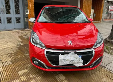 Peugeot 208 Feline 1.6 usado (2020) color Rojo Aden financiado en cuotas(anticipo $3.500.000 cuotas desde $90.000)