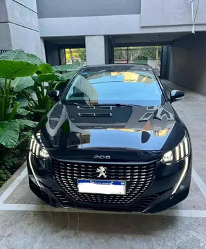 Peugeot 208 GT usado (2023) color Negro Perla financiado en cuotas(anticipo $4.000.000 cuotas desde $300.000)