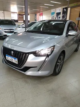 Peugeot 208 Allure 1.6 usado (2020) color Gris Aluminium precio $21.500.000