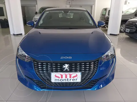 Peugeot 208 Allure 1.6 Pack usado (2022) color Azul precio $25.500.000
