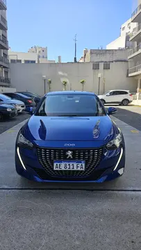 Peugeot 208 Allure 1.6 usado (2021) color Gris Aluminium financiado en cuotas(anticipo $3.500.000 cuotas desde $250.000)