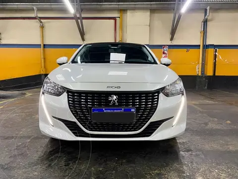 Peugeot 208 Active 1.6 usado (2022) color Blanco Banquise precio $3.500.000