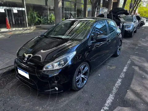 Peugeot 208 Feline 1.6 usado (2019) color Negro Perla precio $7.200.000