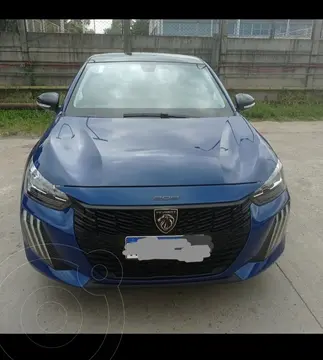 Peugeot 208 Allure Pack T200 usado (2025) color Azul Electrico precio $27.500.000