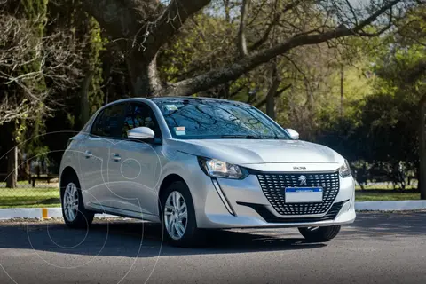Peugeot 208 Active 1.6 usado (2021) color Gris Aluminium financiado en cuotas(anticipo $6.400.000 cuotas desde $410.000)
