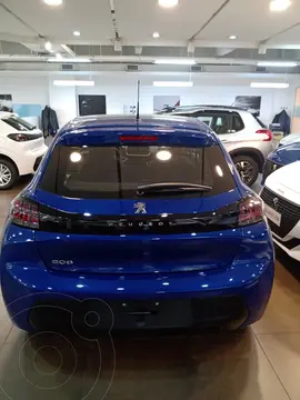 Peugeot 208 Active 1.6 usado (2021) color Azul Bourrasque precio $4.700.000
