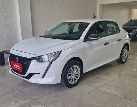 Peugeot 208 Like 1.2 usado (2021) color Blanco Banquise precio $20.500.000