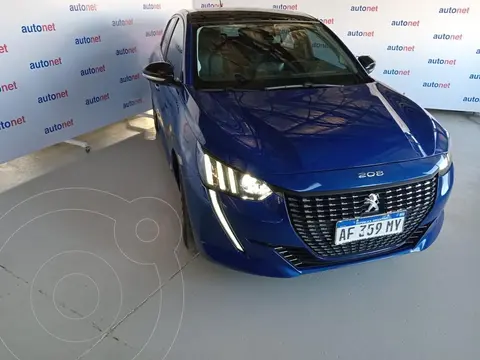 Peugeot 208 208 1.6 5P FELINE TIPTRONIC usado (2022) color darkblue precio $25.500.000