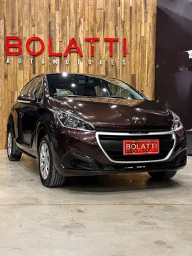 Peugeot 208 208 1.5 5P ACTIVE usado (2016) color Marrn precio $15.500.000