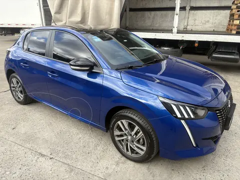 Peugeot 208 Feline 1.6 Tiptronic usado (2024) color Azul precio $28.000.000