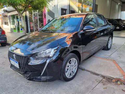 Peugeot 208 Active 1.6 usado (2023) color Negro financiado en cuotas(anticipo $2.000.000 cuotas desde $200.000)