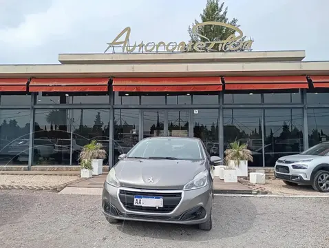 Peugeot 208 208 1.5 5P ACTIVE usado (2016) color Gris precio $18.000.000