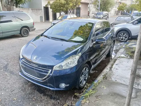 Peugeot 208 Feline 1.6 usado (2013) color Azul precio $14.000.000