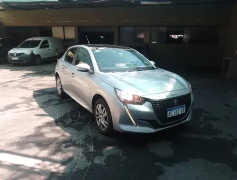 Peugeot 208 Active 1.6 Tiptronic usado (2021) color Gris Aluminium precio $10.000.000