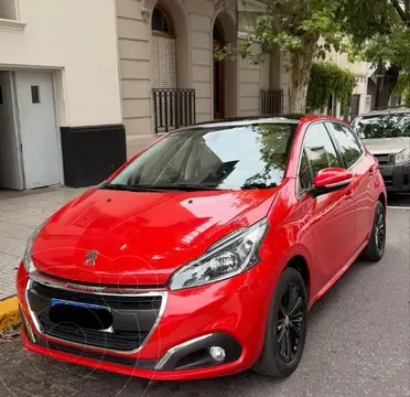 Peugeot 208 Feline 1.6 usado (2019) color Rojo Rubi financiado en cuotas(anticipo $5.000.000 cuotas desde $450.000)