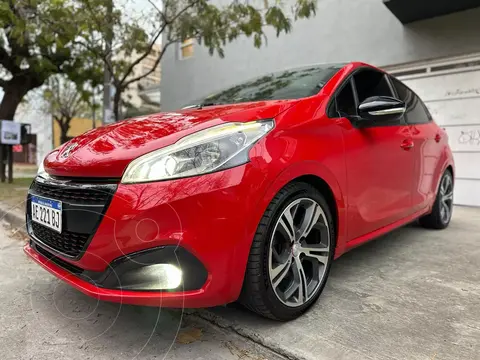 Peugeot 208 GT 1.6 THP usado (2020) color Rojo Aden financiado en cuotas(anticipo $4.000.000)