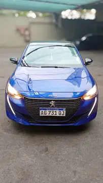 Peugeot 208 Active 1.6 Tiptronic Pack usado (2024) color Azul precio $28.000.000