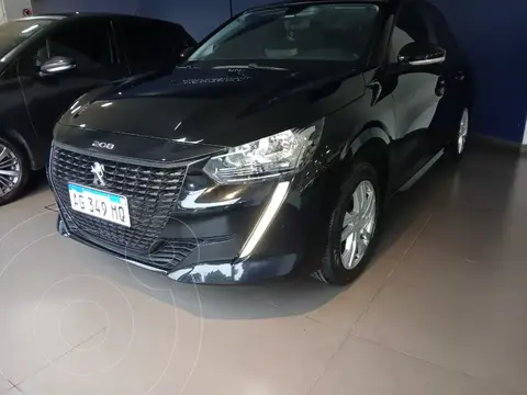 Peugeot 208 Active 1.6 Pack usado (2023) color Negro financiado en cuotas(anticipo $1.500.000 cuotas desde $225.000)