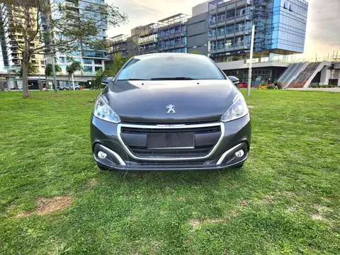 Peugeot 208 Allure 1.6 usado (2019) color Gris Aluminium financiado en cuotas(anticipo $5.500.000 cuotas desde $250.000)