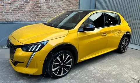 Peugeot 208 GT usado (2022) color Amarillo precio $10.000.000