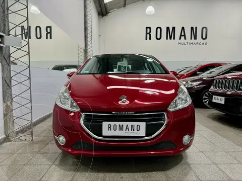 Peugeot 208 Allure 1.5 NAV usado (2016) color Rojo Rubi precio $13.900.000