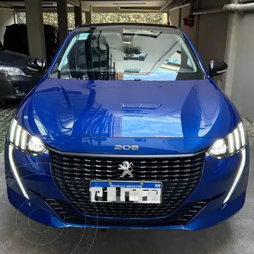 Peugeot 208 Feline 1.6 Tiptronic usado (2021) color Azul precio $11.000.000