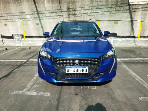 Peugeot 208 Feline 1.6 Tiptronic usado (2021) color Azul precio $11.000.000