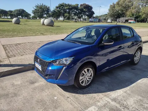 Peugeot 208 Active 1.6 Pack usado (2024) color Azul precio $23.900.000