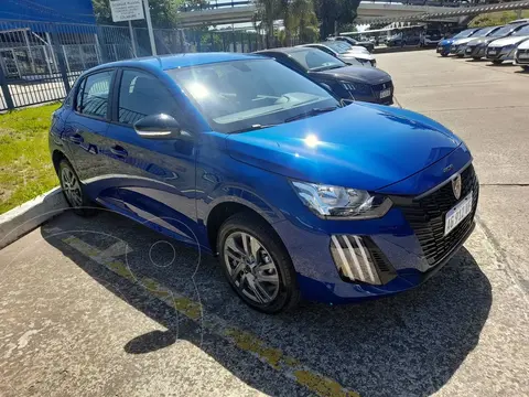 Peugeot 208 Allure Aut usado (2024) color Azul Electrico financiado en cuotas(anticipo $2.999.999)