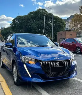 Peugeot 208 Active 1.6 usado (2021) color Azul financiado en cuotas(anticipo $4.500.000 cuotas desde $190.000)