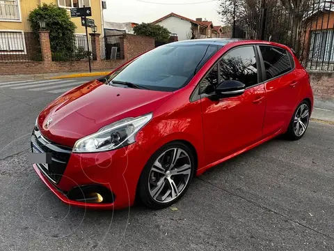 Peugeot 208 Feline 1.6 Aut usado (2019) color Rojo Rubi precio $5.400.000