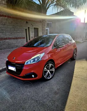 Peugeot 208 Feline 1.6 usado (2019) color Rojo Rubi financiado en cuotas(anticipo $5.500.000 cuotas desde $200.000)