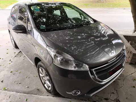 Peugeot 208 Allure 1.6 Aut usado (2019) color Gris precio $6.000.000