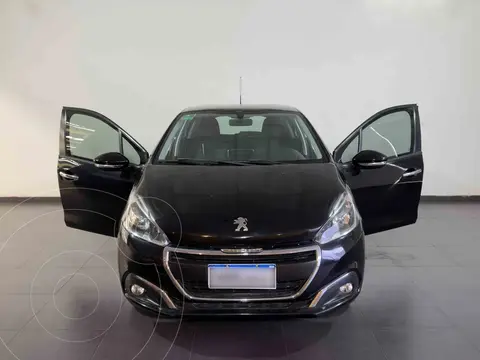 Peugeot 208 Allure 1.6 usado (2018) color Negro Perla financiado en cuotas(anticipo $8.250.000)