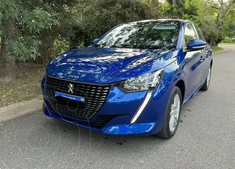 Peugeot 208 Allure 1.6 usado (2022) color Azul precio u$s17.300