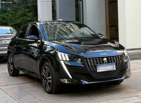 Peugeot 208 Feline 1.6 Tiptronic usado (2020) color Negro precio $8.000.000
