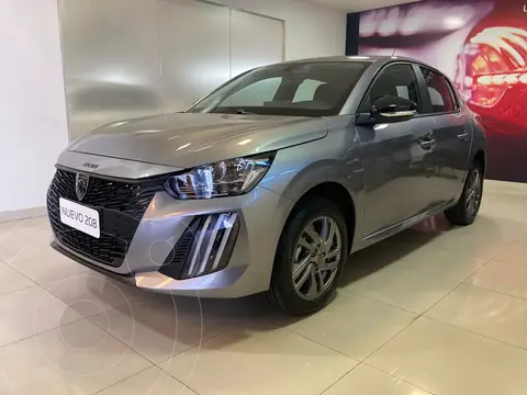 Peugeot 208 Allure usado (2024) color Gris Espejo financiado en cuotas(anticipo $9.000.000 cuotas desde $380.000)